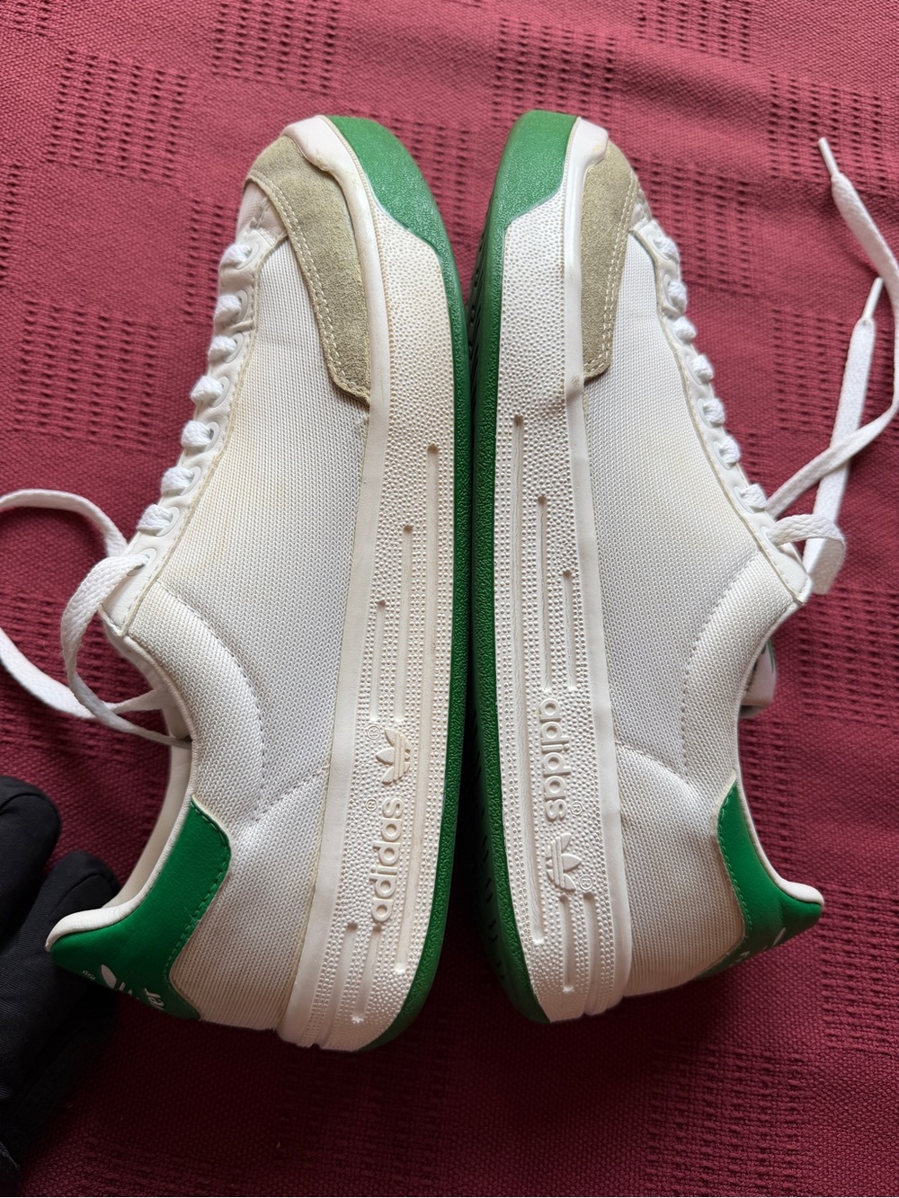 Adidas Originals Rod Laver White Tennis Sneakers Size 9